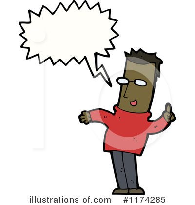 Royalty-Free (RF) Man Clipart Illustration by lineartestpilot - Stock Sample #1174285