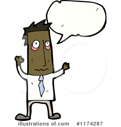 Royalty-Free (RF) Man Clipart Illustration by lineartestpilot - Stock Sample #1174287