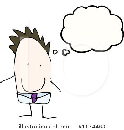 Royalty-Free (RF) Man Clipart Illustration by lineartestpilot - Stock Sample #1174463