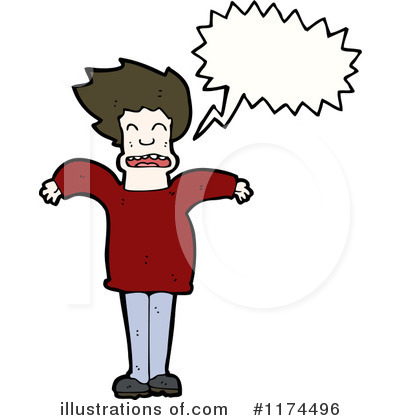 Royalty-Free (RF) Man Clipart Illustration by lineartestpilot - Stock Sample #1174496