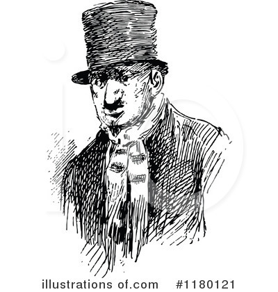 Royalty-Free (RF) Man Clipart Illustration by Prawny Vintage - Stock Sample #1180121
