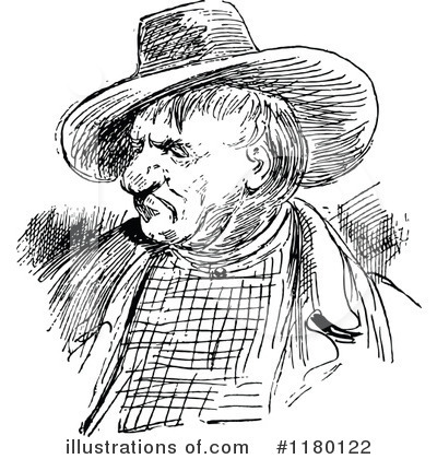 Royalty-Free (RF) Man Clipart Illustration by Prawny Vintage - Stock Sample #1180122