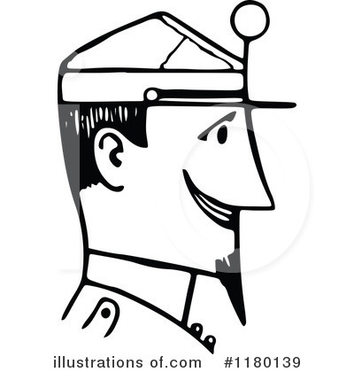 Royalty-Free (RF) Man Clipart Illustration by Prawny Vintage - Stock Sample #1180139