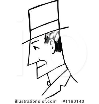 Royalty-Free (RF) Man Clipart Illustration by Prawny Vintage - Stock Sample #1180140