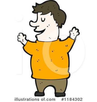 Royalty-Free (RF) Man Clipart Illustration by lineartestpilot - Stock Sample #1184302