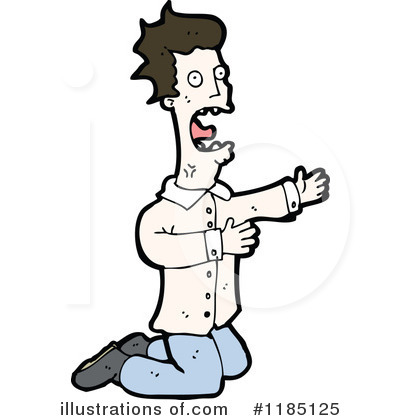 Royalty-Free (RF) Man Clipart Illustration by lineartestpilot - Stock Sample #1185125