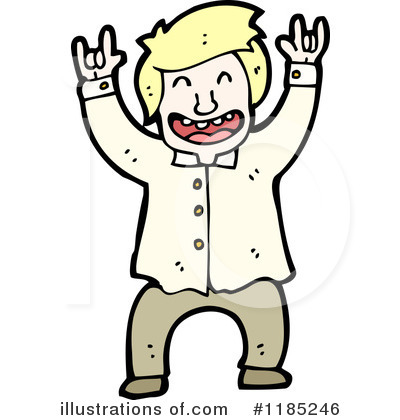 Royalty-Free (RF) Man Clipart Illustration by lineartestpilot - Stock Sample #1185246