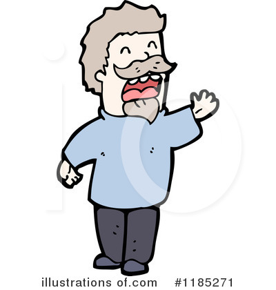 Royalty-Free (RF) Man Clipart Illustration by lineartestpilot - Stock Sample #1185271