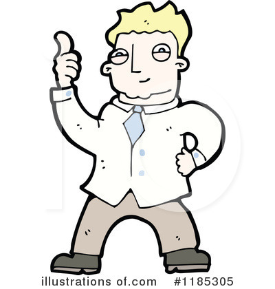 Royalty-Free (RF) Man Clipart Illustration by lineartestpilot - Stock Sample #1185305