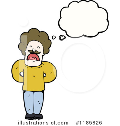 Royalty-Free (RF) Man Clipart Illustration by lineartestpilot - Stock Sample #1185826