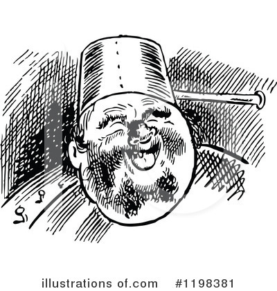 Royalty-Free (RF) Man Clipart Illustration by Prawny Vintage - Stock Sample #1198381