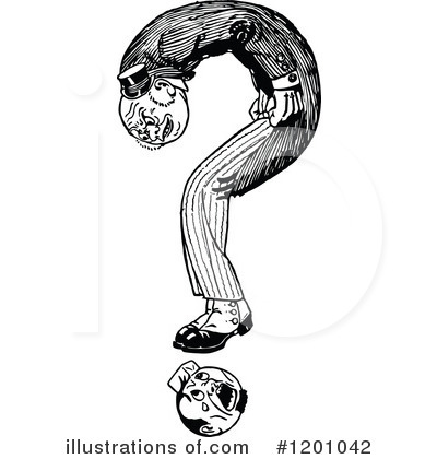 Royalty-Free (RF) Man Clipart Illustration by Prawny Vintage - Stock Sample #1201042