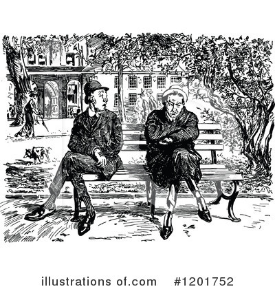 Bench Clipart #1201752 by Prawny Vintage