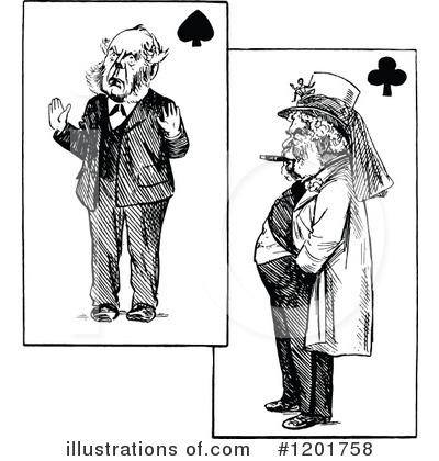 Royalty-Free (RF) Man Clipart Illustration by Prawny Vintage - Stock Sample #1201758