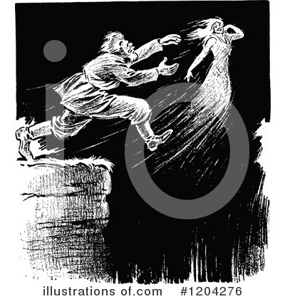 Royalty-Free (RF) Man Clipart Illustration by Prawny Vintage - Stock Sample #1204276