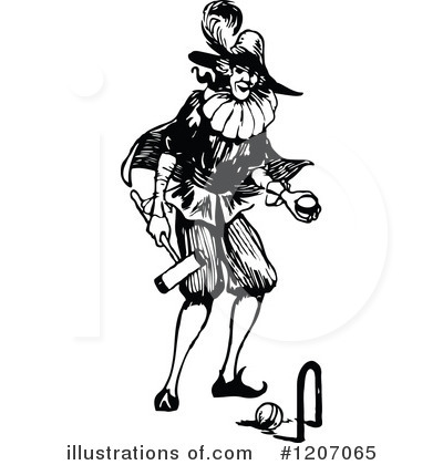 Royalty-Free (RF) Man Clipart Illustration by Prawny Vintage - Stock Sample #1207065