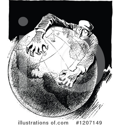Globe Clipart #1207149 by Prawny Vintage