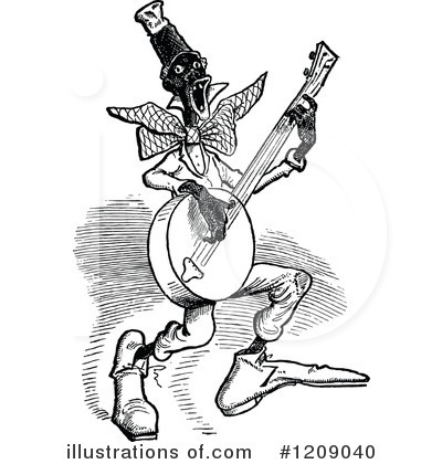 Royalty-Free (RF) Man Clipart Illustration by Prawny Vintage - Stock Sample #1209040