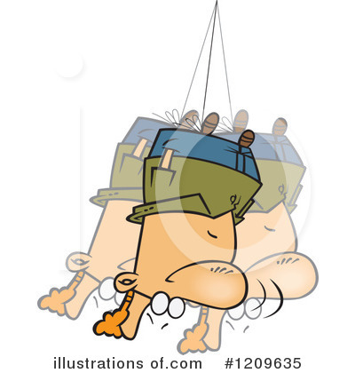 Swinging Clipart #1209635 by toonaday