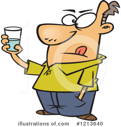Royalty-Free (RF) Man Clipart Illustration by toonaday - Stock Sample #1213640