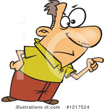 Accusing Clipart #1217524 by toonaday