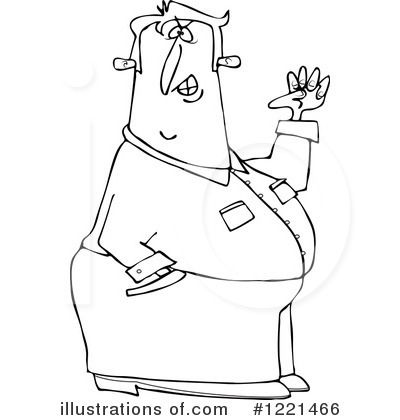 Royalty-Free (RF) Man Clipart Illustration by djart - Stock Sample #1221466