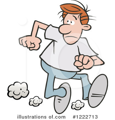 Running Clipart #1222713 by Johnny Sajem