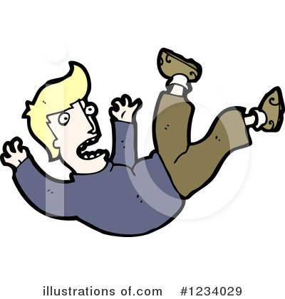Falling Clipart #1234029 by lineartestpilot