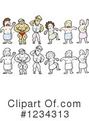 Man Clipart #1234313 by lineartestpilot