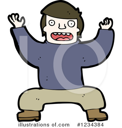 Royalty-Free (RF) Man Clipart Illustration by lineartestpilot - Stock Sample #1234384