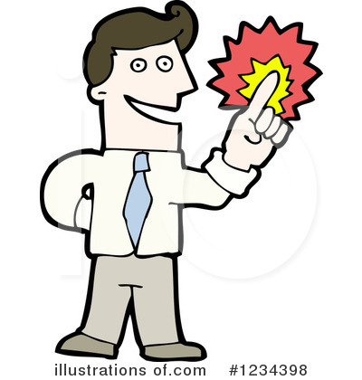 Royalty-Free (RF) Man Clipart Illustration by lineartestpilot - Stock Sample #1234398