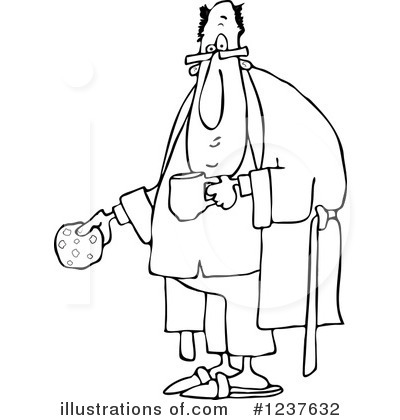 Royalty-Free (RF) Man Clipart Illustration by djart - Stock Sample #1237632