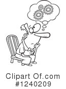 Man Clipart #1240209 by toonaday