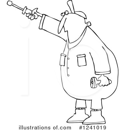 Royalty-Free (RF) Man Clipart Illustration by djart - Stock Sample #1241019