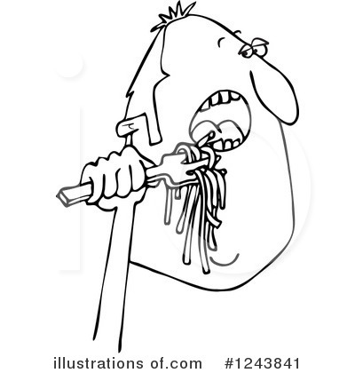 Royalty-Free (RF) Man Clipart Illustration by djart - Stock Sample #1243841
