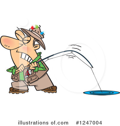 Fishing Clipart #1247004 by toonaday