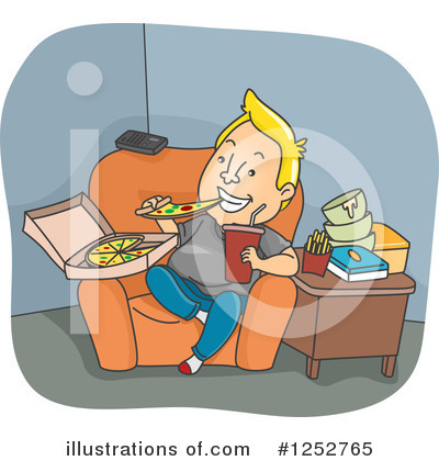 Couch Potato Clipart #1252765 by BNP Design Studio