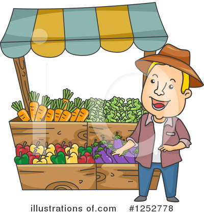 Market Clipart #1252778 by BNP Design Studio