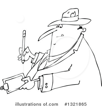 Royalty-Free (RF) Man Clipart Illustration by djart - Stock Sample #1321865