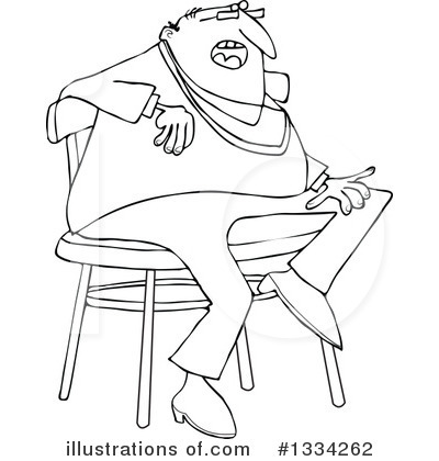 Royalty-Free (RF) Man Clipart Illustration by djart - Stock Sample #1334262
