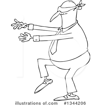 Royalty-Free (RF) Man Clipart Illustration by djart - Stock Sample #1344206