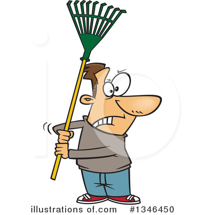 Yard Work Clipart #1346450 by toonaday