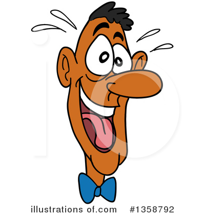 Royalty-Free (RF) Man Clipart Illustration by LaffToon - Stock Sample #1358792