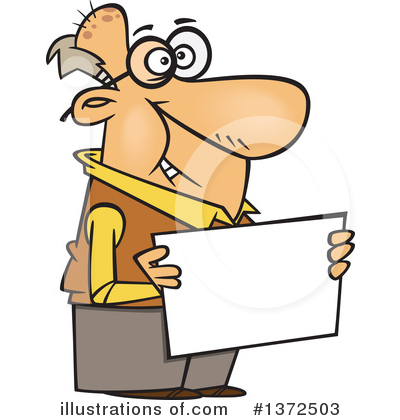Royalty-Free (RF) Man Clipart Illustration by toonaday - Stock Sample #1372503