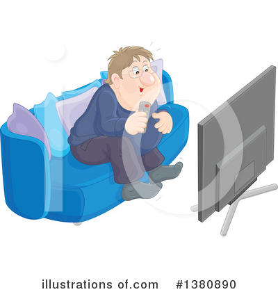 Royalty-Free (RF) Man Clipart Illustration by Alex Bannykh - Stock Sample #1380890