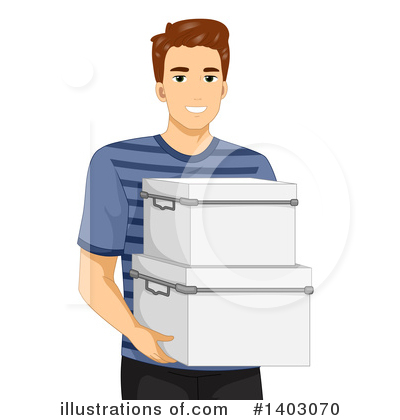 Box Clipart #1403070 by BNP Design Studio