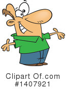 Man Clipart #1407921 by toonaday