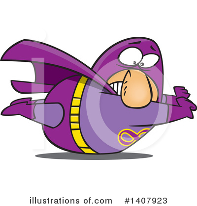 Super Hero Clipart #1407923 by toonaday