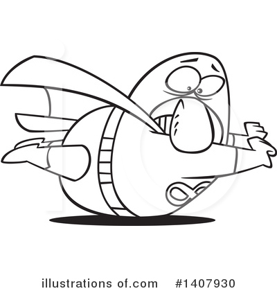 Royalty-Free (RF) Man Clipart Illustration by toonaday - Stock Sample #1407930