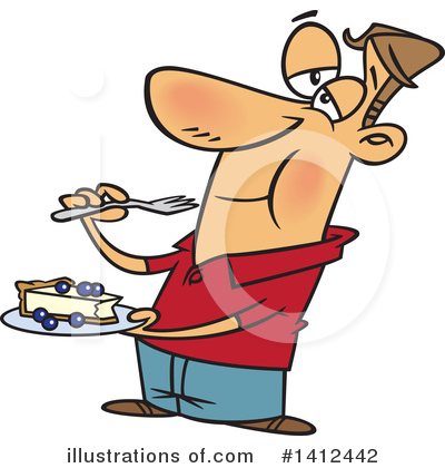 Eating Clipart #1412442 by toonaday